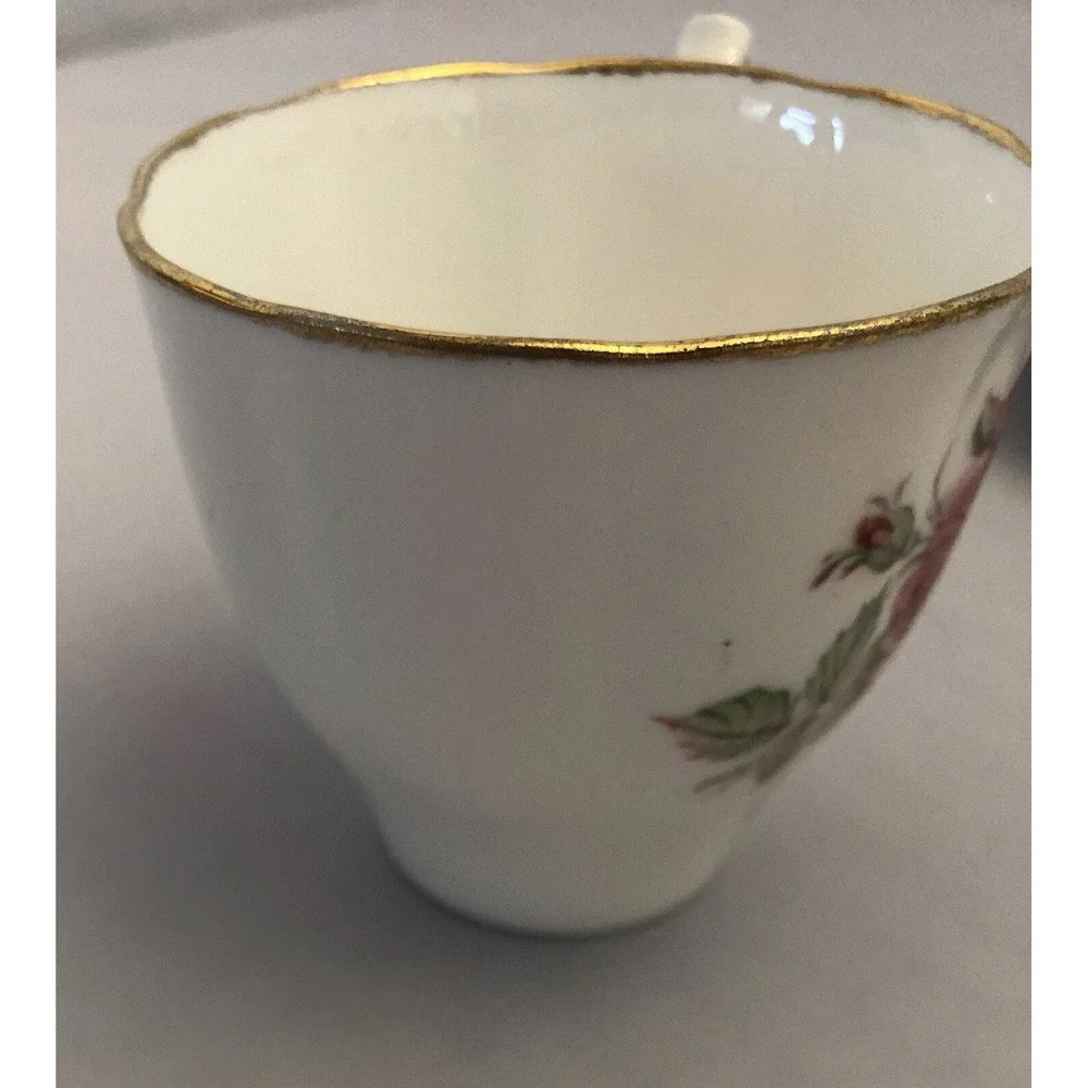 Royal Standard England Orleans Rose‎ Fine Bone China Saucer & Jason Tea Cup Gold